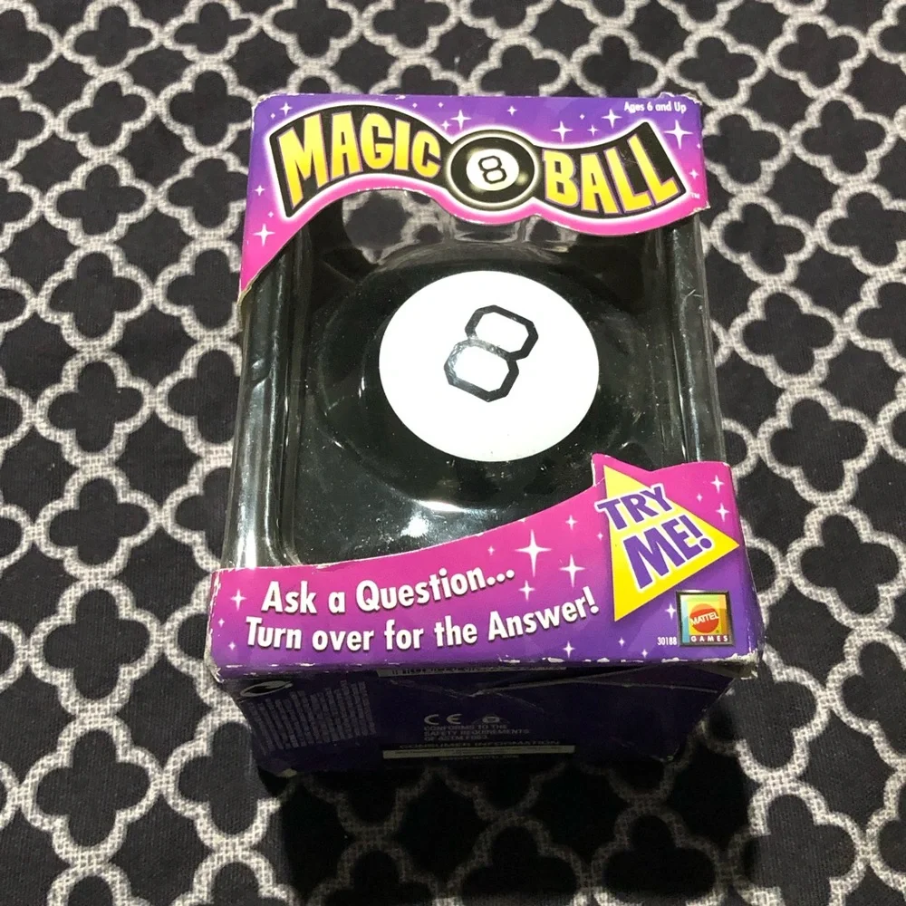 2009 Mattel Magic 8 Ball Novelty Questions & Answers Game NIB New in Box