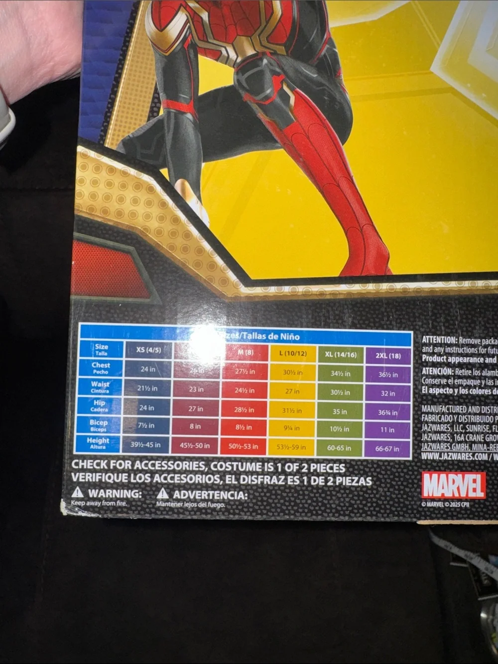 Marvel official spider