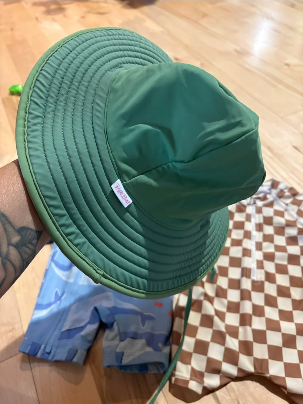 6-12 months swim set with hat