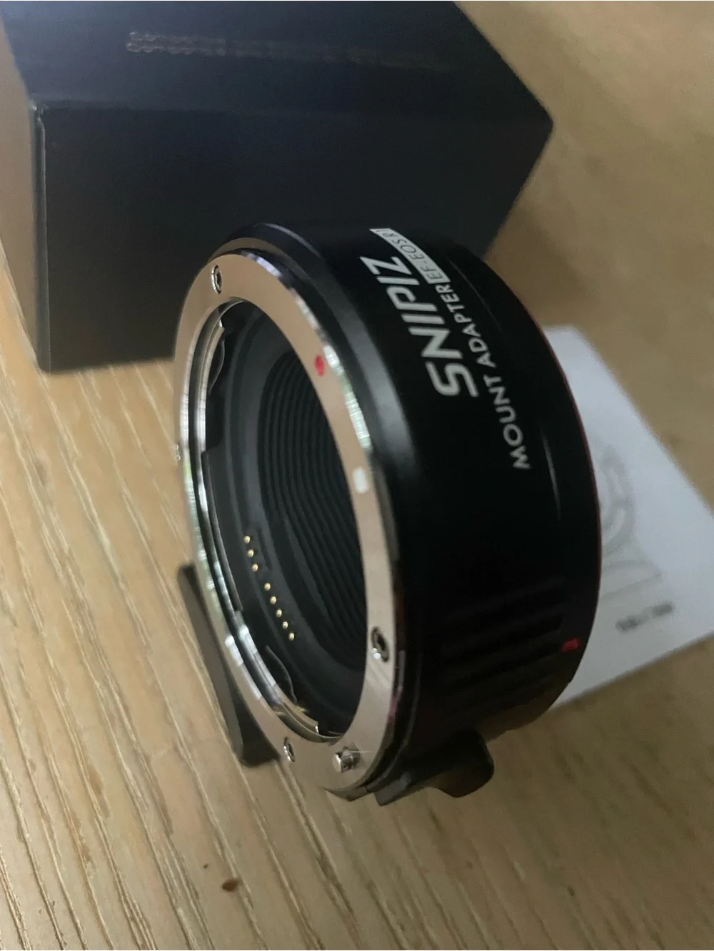 SNIPIZ cameras eos lens