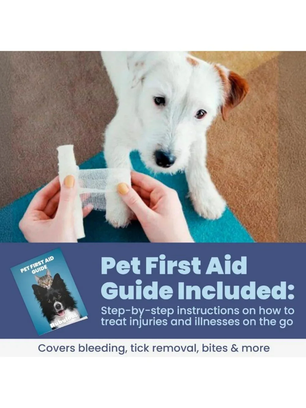 Comprehensive Pet First Aid Kit - Vet-Approved Emergency Supplies for Dogs
