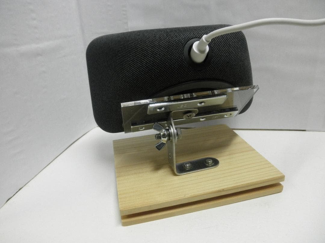 Budget Amazon Echo Show 5 Desktop Stand Lower Monitor Stand Cedar Board